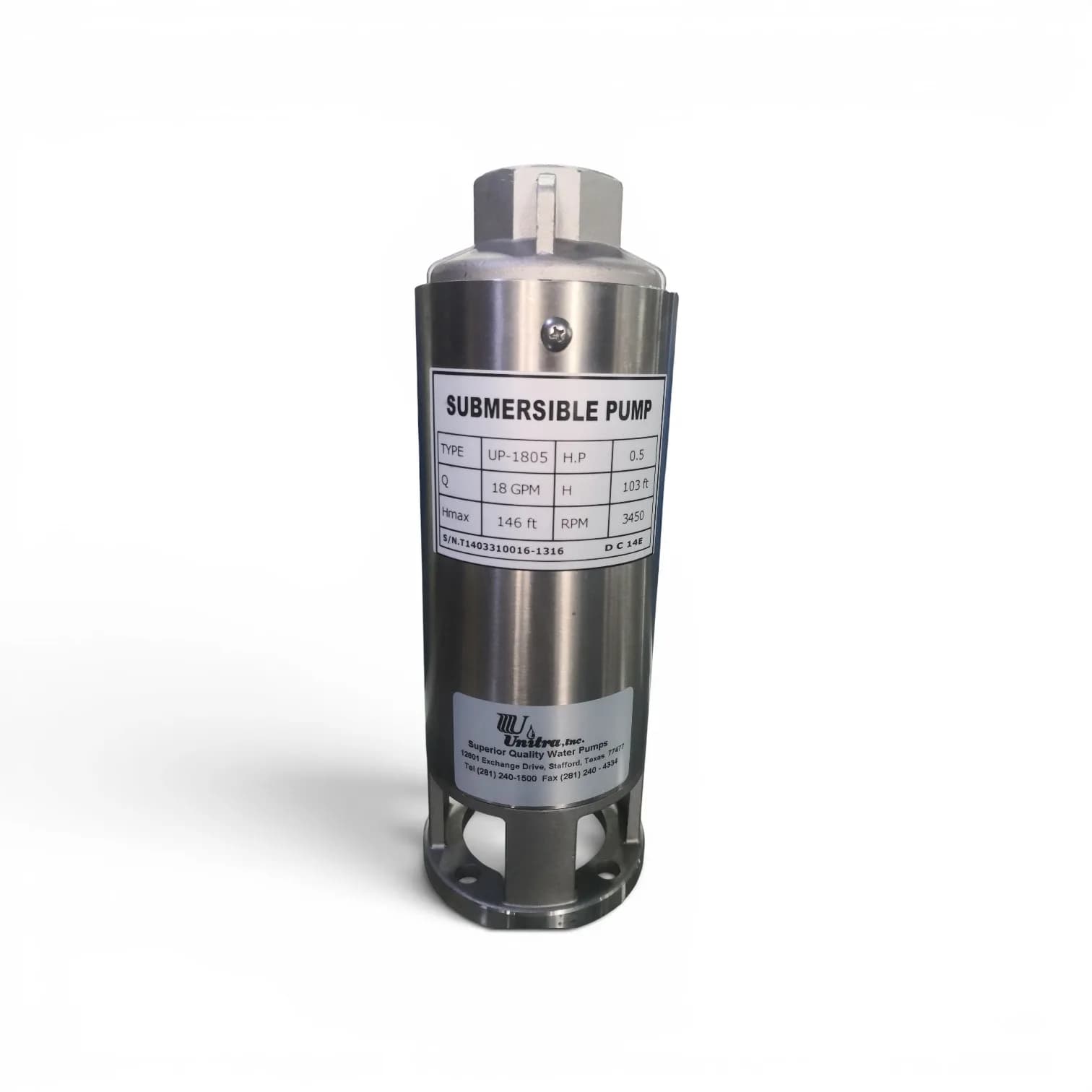 UNITRA 0.5HP,18GPM,5STG UP-1805