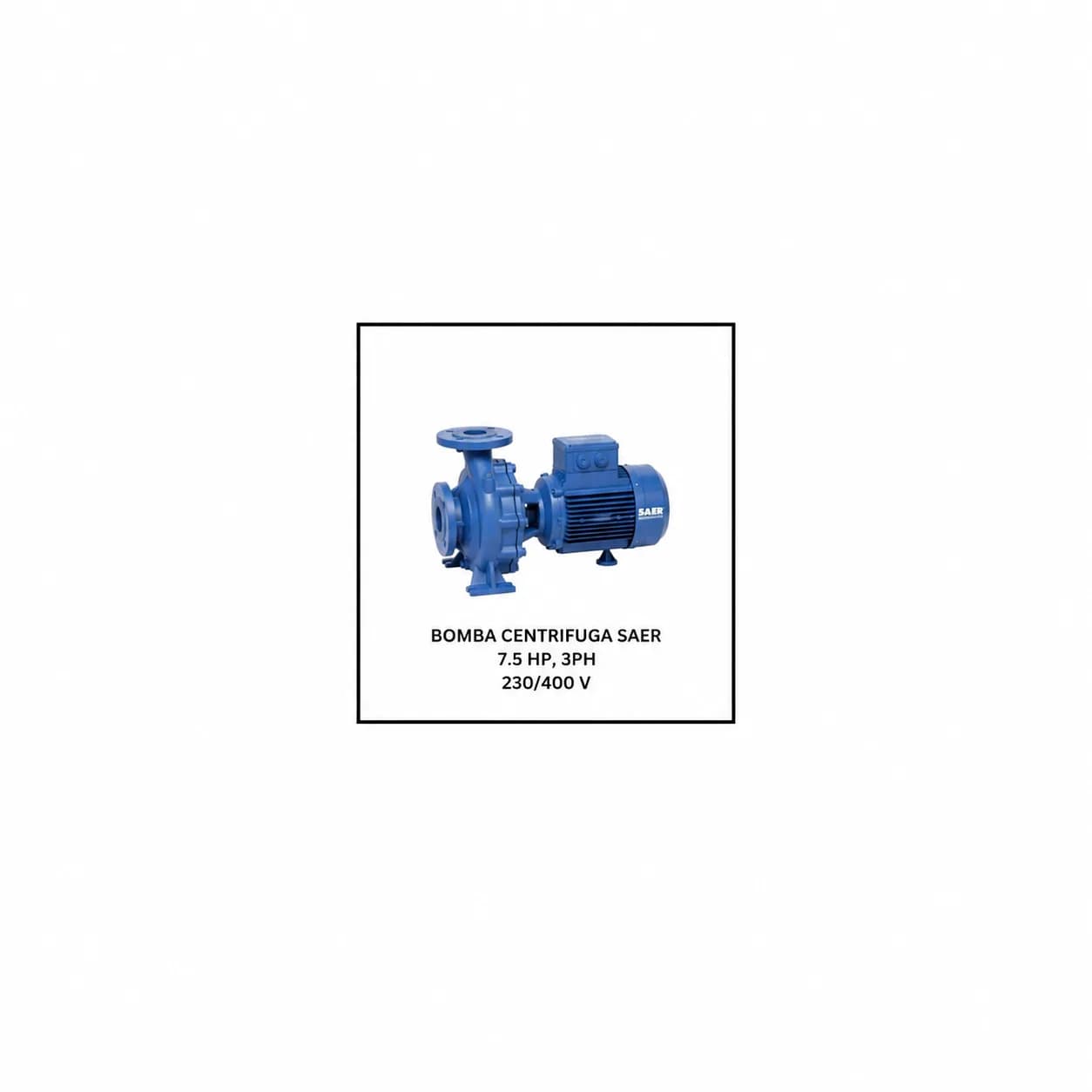 SAER CENTRIFUGA 7.5 3PH 230/400V