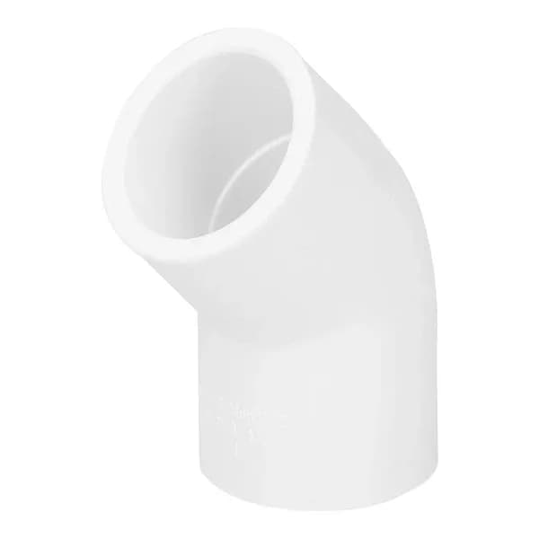 CODO PVC 1" X 45