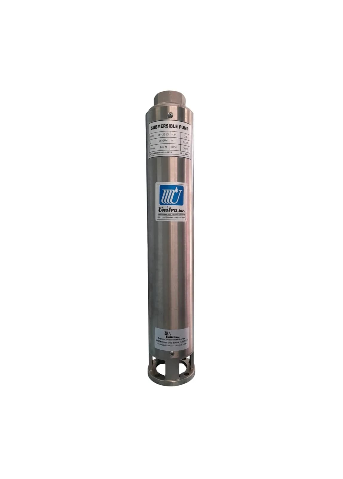UNITRA 3.0HP, 25GPM, 15STG UP2515