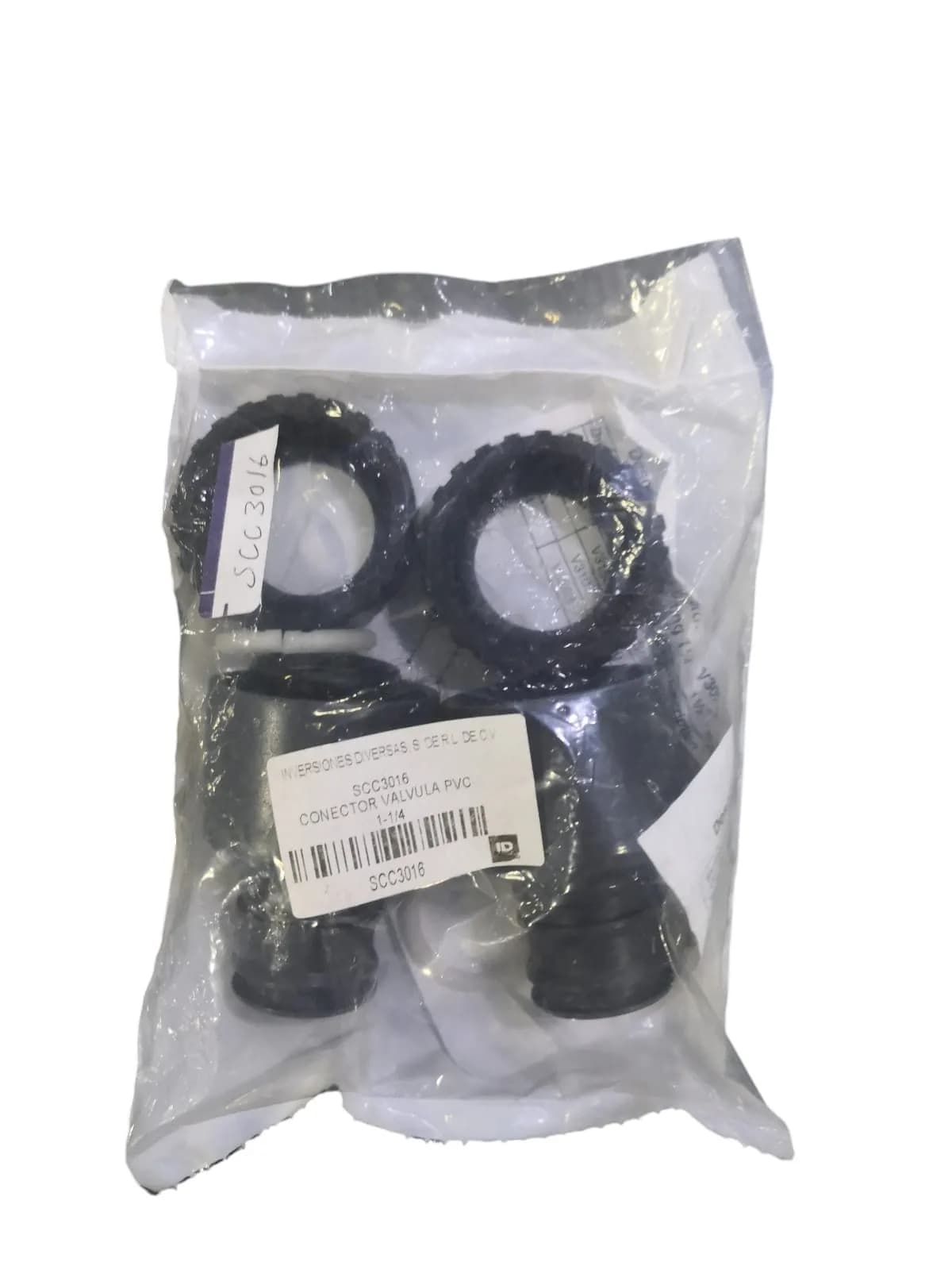 CONECTOR VALVULA PVC 1-1/4