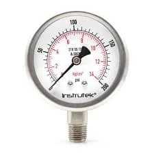 MANOMETRO GLICERINA 0-200 PSI