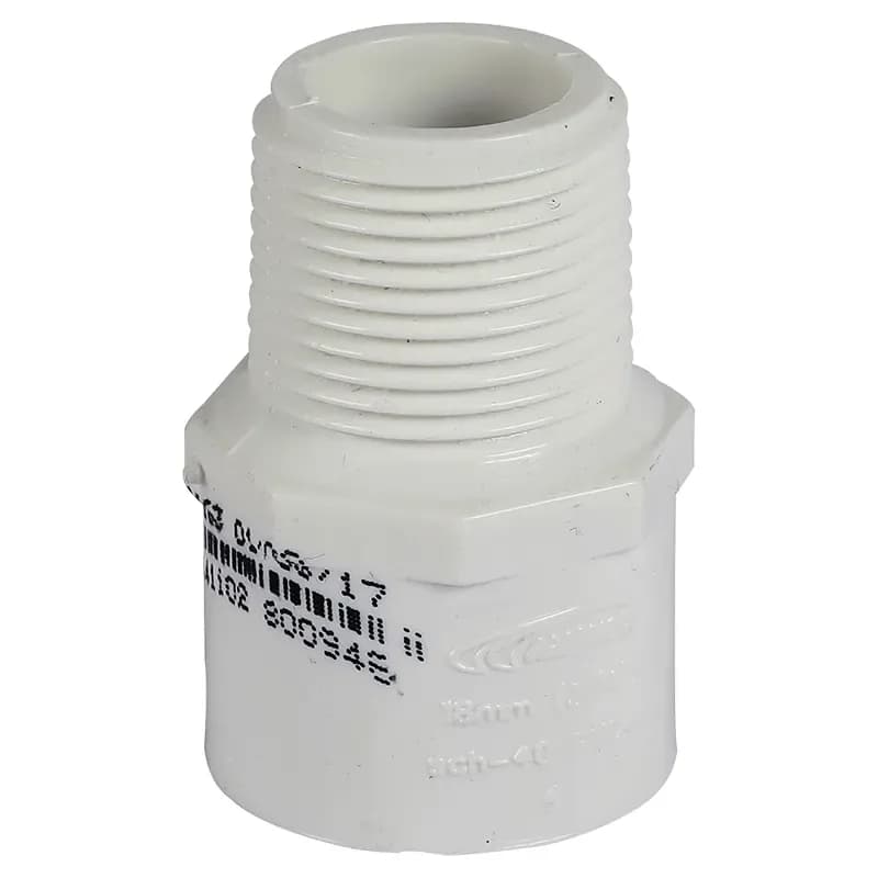 ADAPTADOR MACHO PVC 1"