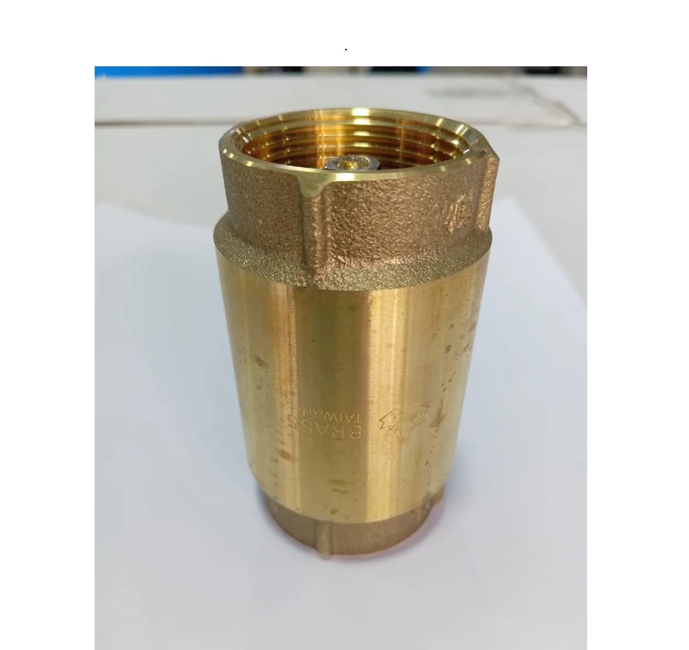 VALVULA CHEQUE VERTICAL BRONCE 11/4 X 11/4