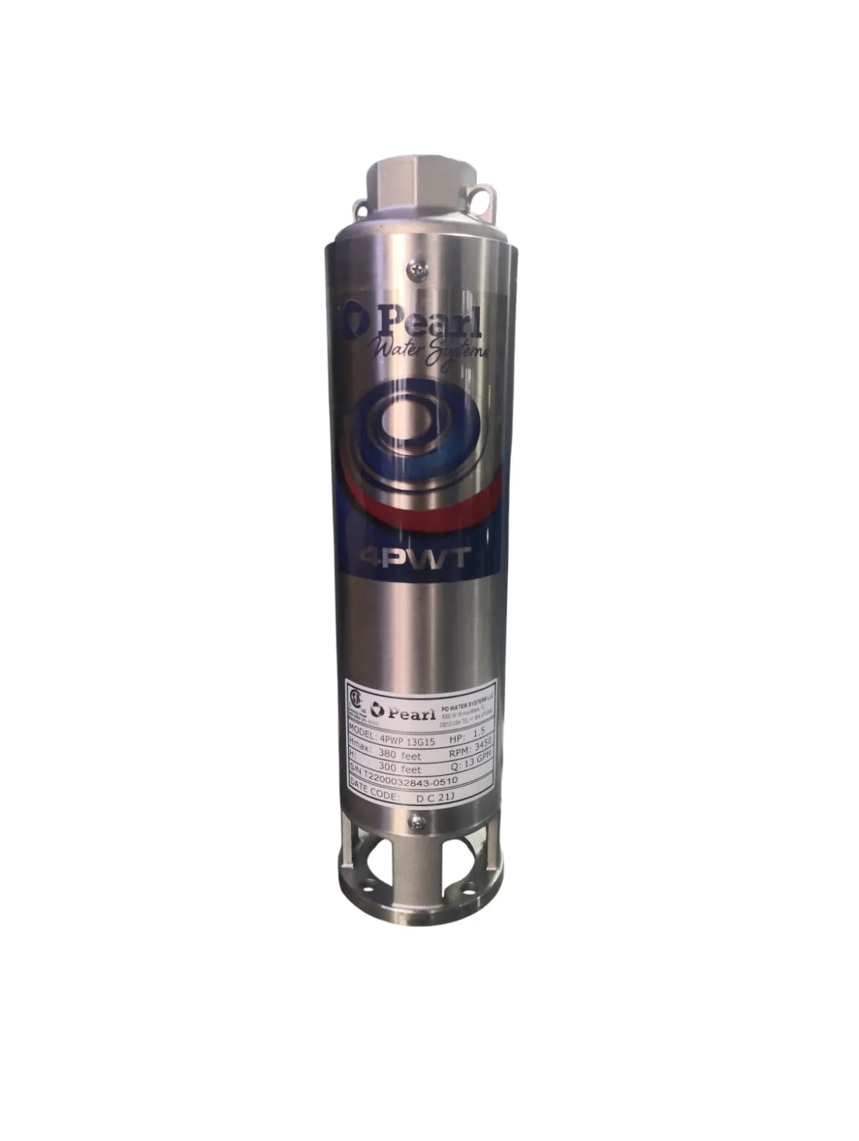 BOMBA SUMERGIBLE PEARL 13G15 1.5HP