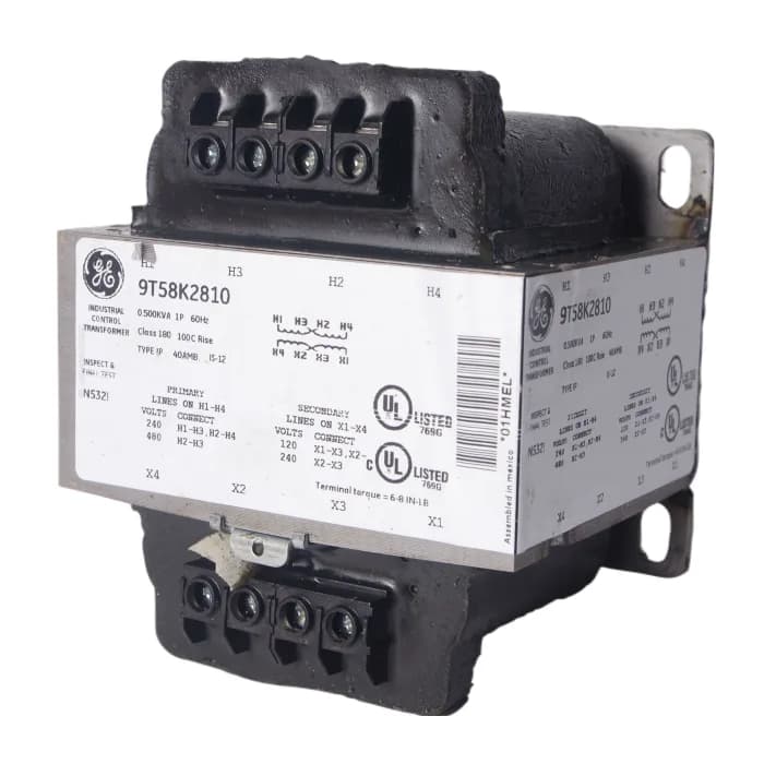 TRANSFORMADOR DE CONTROL ELEKTRA 100VA 120-240/12-24VAC