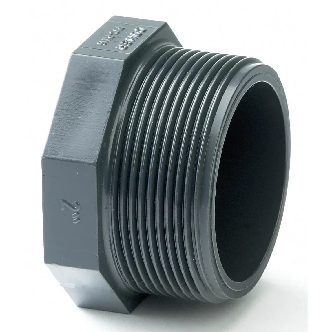 TAPON PVC 2" ROSCA MACHO