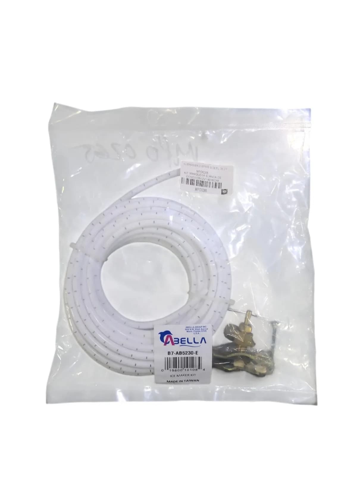 KIT MANGUERA BLANCA DE CONEXION UV1 80180265
