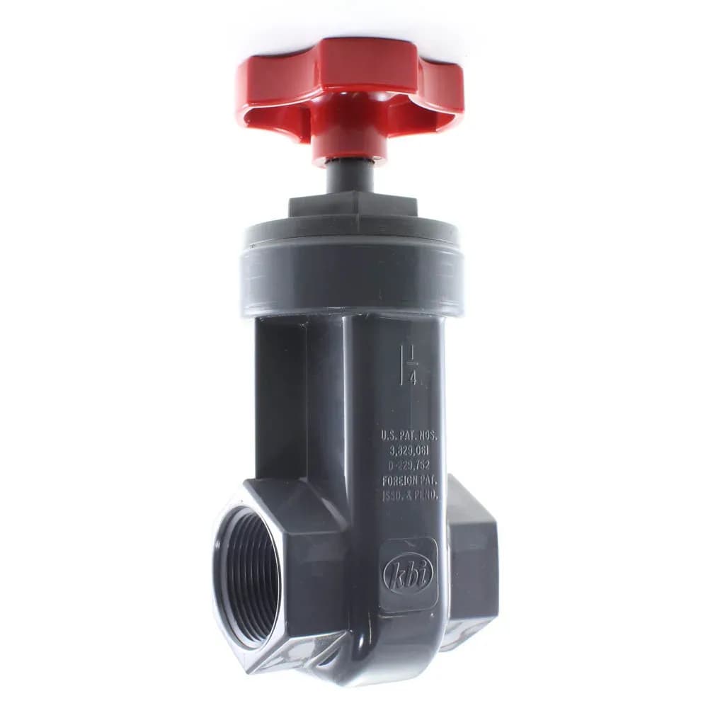 VALVULA COMPUERTA PVC 2"