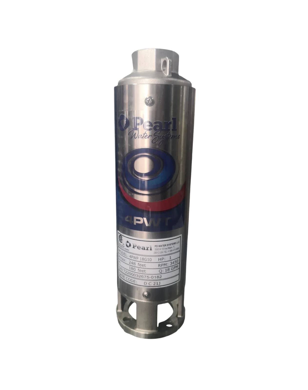 PEARL 1.0HP, 18GPM, 8STG 18G10